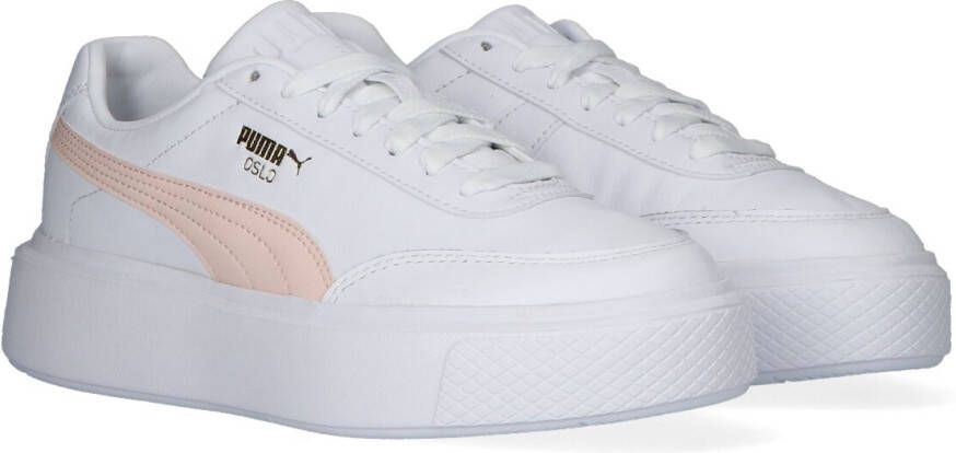 Puma Oslo Maja Dames Schoenen White Leer Synthetisch Foot Locker -  Schoenen.nl