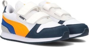 Puma R78 V Inf sneakers wit geel donkerblauw