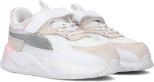 PUMA Rs-x Metallic Ac Lage sneakers Leren Sneaker Kids Wit