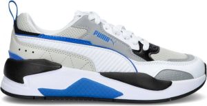 Puma X Ray 2 Square AC PS sneakers lichtgrijs wit kobaltblauw zwart