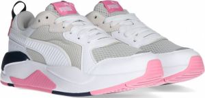 PUMA X-Ray Jr Unisex Sneakers White- White-Gray Violet
