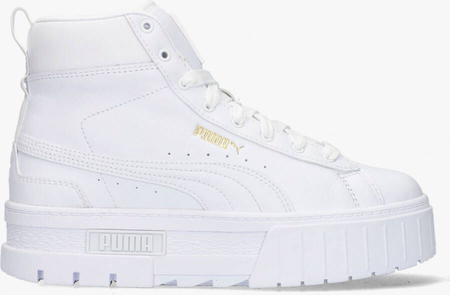 Puma Witte Mayze Mid Wn Hoge Sneaker