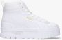 PUMA Mayze Mid Wn Hoge sneakers Leren Sneaker Dames Wit - Thumbnail 1