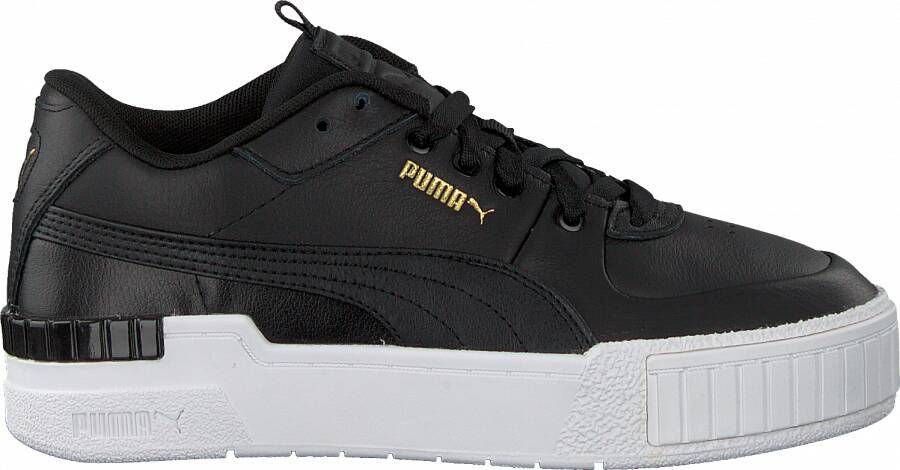 PUMA Cali Sport Mix Wn's Lage sneakers Leren Sneaker Dames Zwart