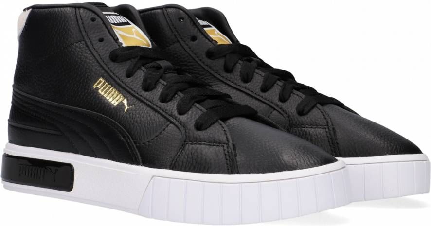 PUMA Cali Star Mid Wn Hoge sneakers Leren Sneaker Dames Zwart