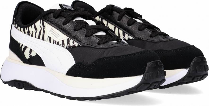 Puma Zwarte Lage Sneakers Cruise Rider Roar