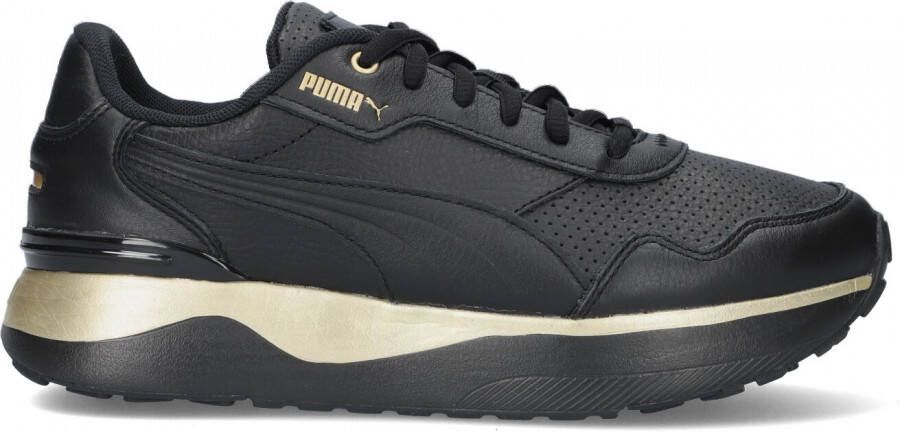 Puma Zwarte Lage Sneakers R78 Voyage Premium