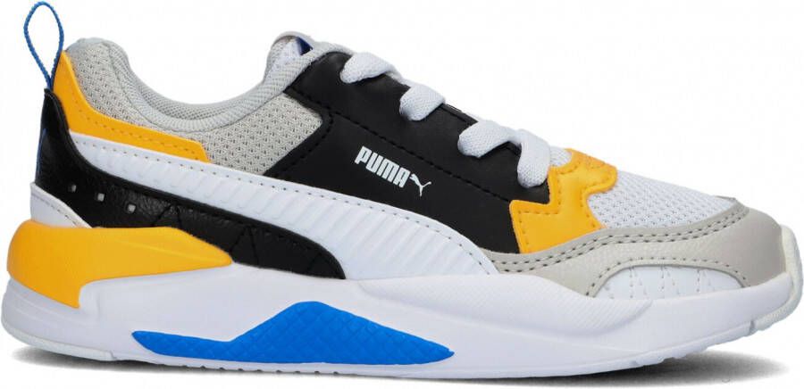 Puma X-Ray 2 Square AC PS sneakers lichtgrijs wit blauw geel