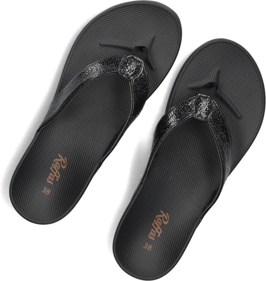 RAFFAS Zwarte Slippers Bella - Foto 2