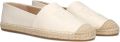 LAUREN RALPH LAUREN Espadrilles Dames Cameryn Lg 2 Leer Beige - Offwhite