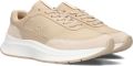 LAUREN RALPH LAUREN Lage Sneakers Dames Franky Leer Beige - Beige