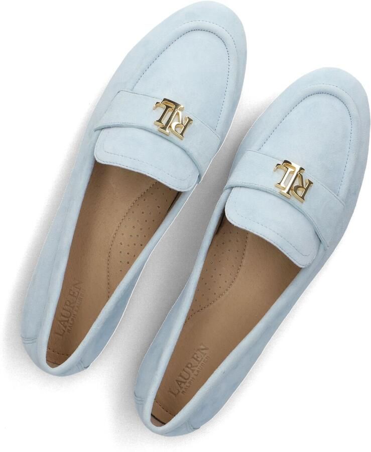 LAUREN RALPH LAUREN Loafers Dames Averi Iii Flats Maat: 43 Materiaal: Suède Kleur: Blauw - Foto 2