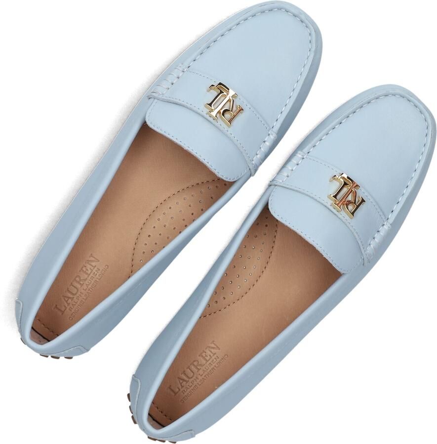 LAUREN RALPH LAUREN Barnsbury Flats Driver Loafers Dames Instappers Blauw - Foto 2