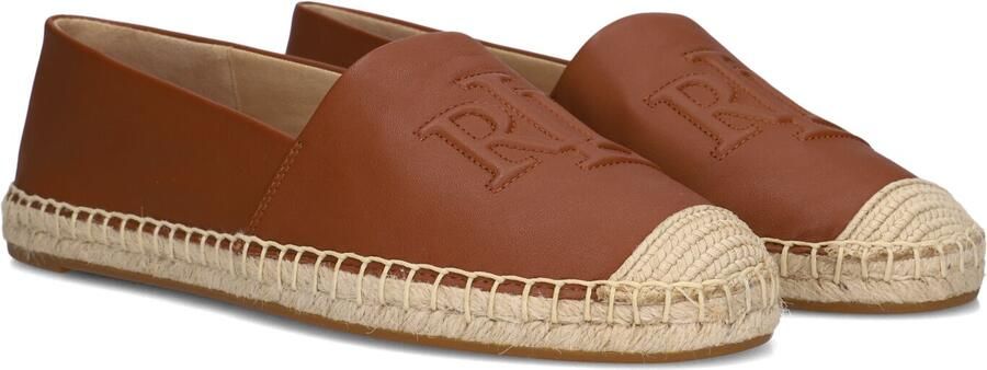 LAUREN RALPH LAUREN Espadrilles Dames Cameryn Lg 2 Maat: 42 Materiaal: Textiel Kleur: Bruin