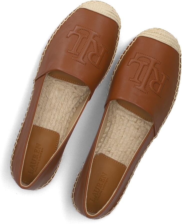 LAUREN RALPH LAUREN Espadrilles Dames Cameryn Lg 2 Maat: 42 Materiaal: Textiel Kleur: Bruin - Foto 2
