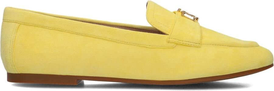 LAUREN RALPH LAUREN Loafers Dames Averi Iii Flats Maat: 40 Materiaal: Suède Kleur: Geel - Foto 4