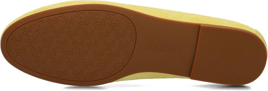 LAUREN RALPH LAUREN Loafers Dames Averi Iii Flats Maat: 40 Materiaal: Suède Kleur: Geel - Foto 3