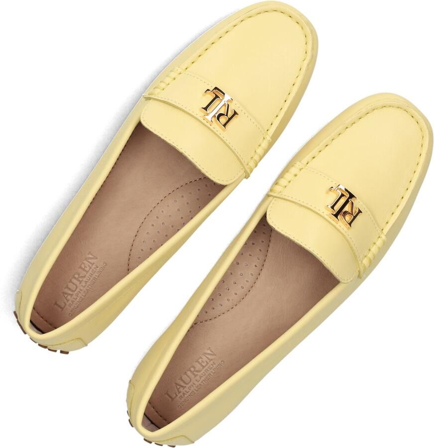 LAUREN RALPH LAUREN Gele Loafers Barnsbury Flats Driver - Foto 2