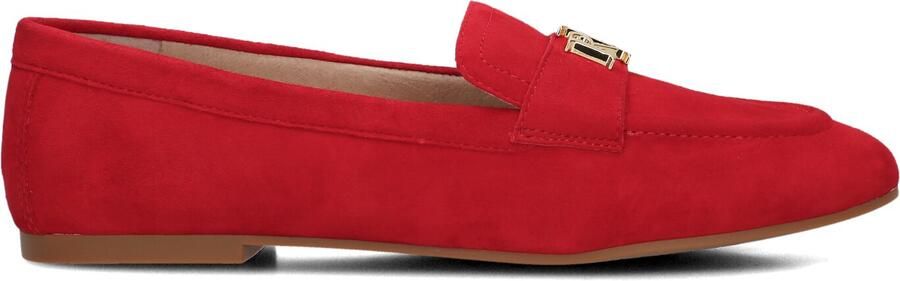 LAUREN RALPH LAUREN Loafers Dames Averi Iii Flats Loafer Maat: 42 Materiaal: Suède Kleur: Rood - Foto 4