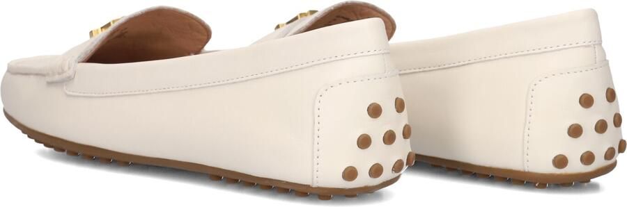LAUREN RALPH LAUREN Barnsbury Flats Driver Loafers Dames Instappers Wit - Foto 4
