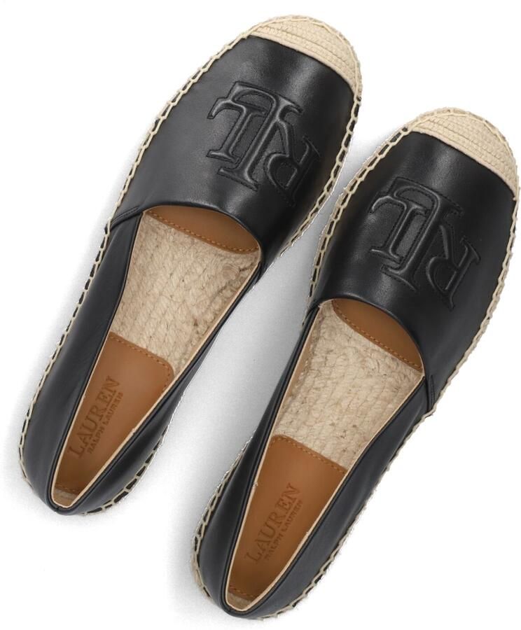 LAUREN RALPH LAUREN Espadrilles Dames Cameryn Lg 2 Maat: 42 Materiaal: Leer Kleur: Zwart - Foto 2