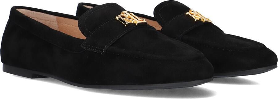 Lauren Ralph Lauren Loafers van echt leer met logo-applicatie model 'Averi'