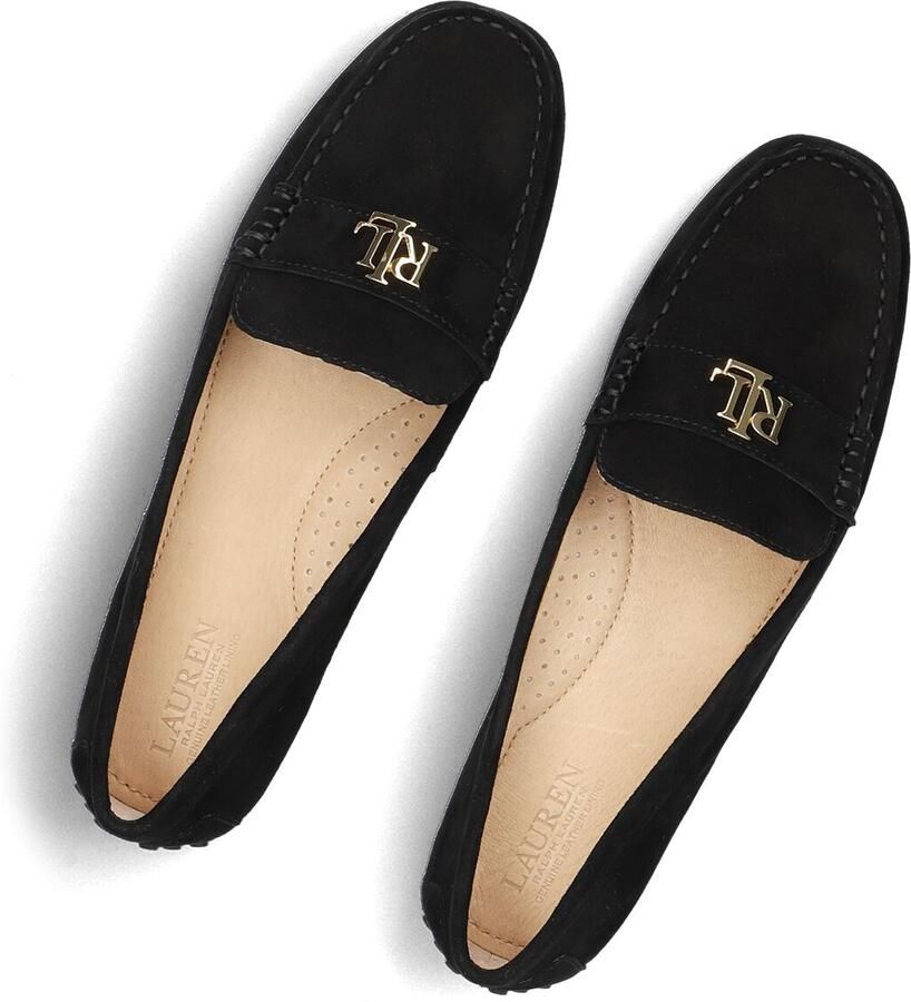 Lauren Ralph Lauren Leren loafers met labelapplicatie van Lauren Ralph LaureL model 'BARNSBURY' - Foto 2
