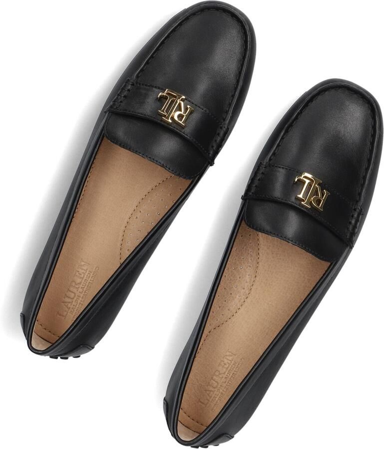 LAUREN RALPH LAUREN Zwarte Mocassins Barnsbury Flats - Foto 2