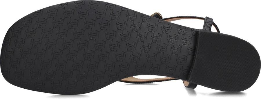 LAUREN RALPH LAUREN Dames Everley 2 Flat Sandal Maat: 36 Materiaal: Leer Kleur: Zwart - Foto 3