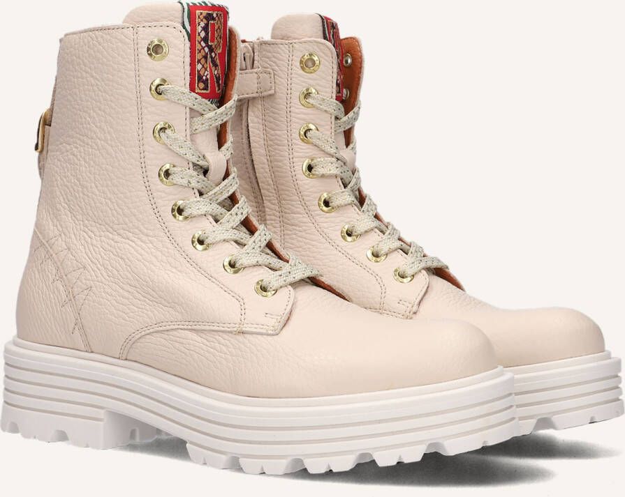 Red Rag Red-Rag 12474 Veterboots Laarzen Met Veters Meisjes Beige