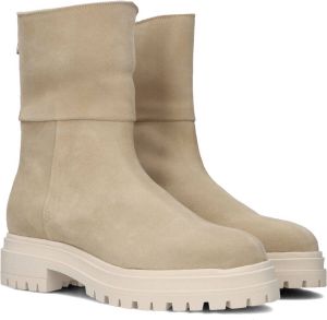 Red-Rag Bruin Tinten 71532 Enkelboots Enkellaarsjes Dames Beige
