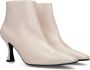 Red-Rag Red Rag 78234 Enkellaarsjes Enkelboots met rits Dames Beige - Thumbnail 1