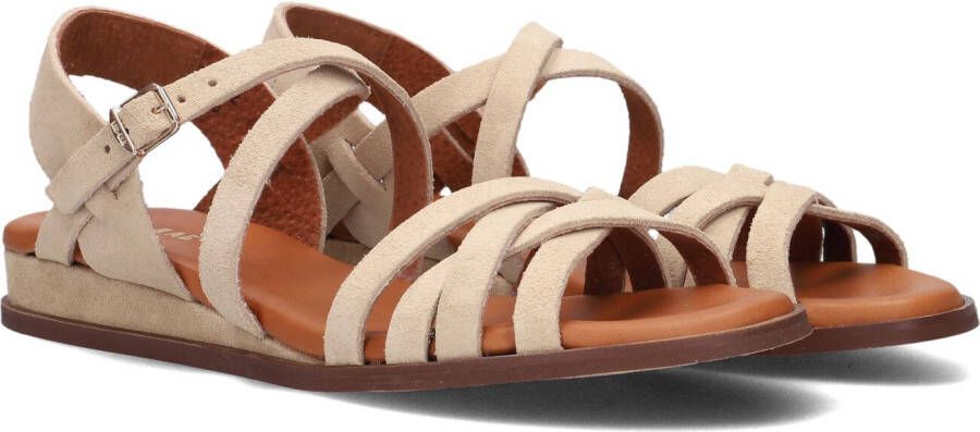 RED-RAG Sandalen Dames 79542 Tiny Wedge Maat: 35 Materiaal: Suède Kleur: Beige