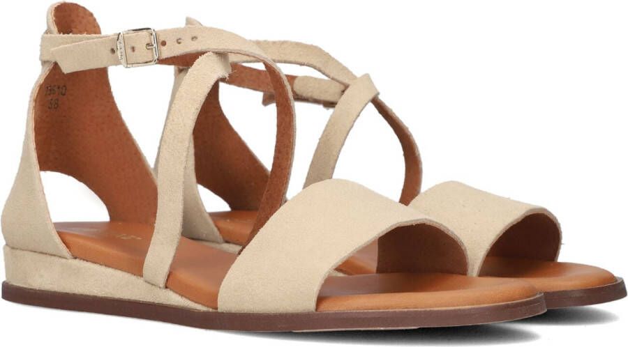 RED-RAG Sandalen Dames 79610 Maat: 35 Materiaal: Suède Kleur: Beige