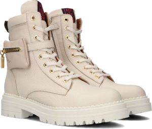 Red-Rag Red Rag 12410 Veterboots Laarzen Met Veters Meisjes Beige