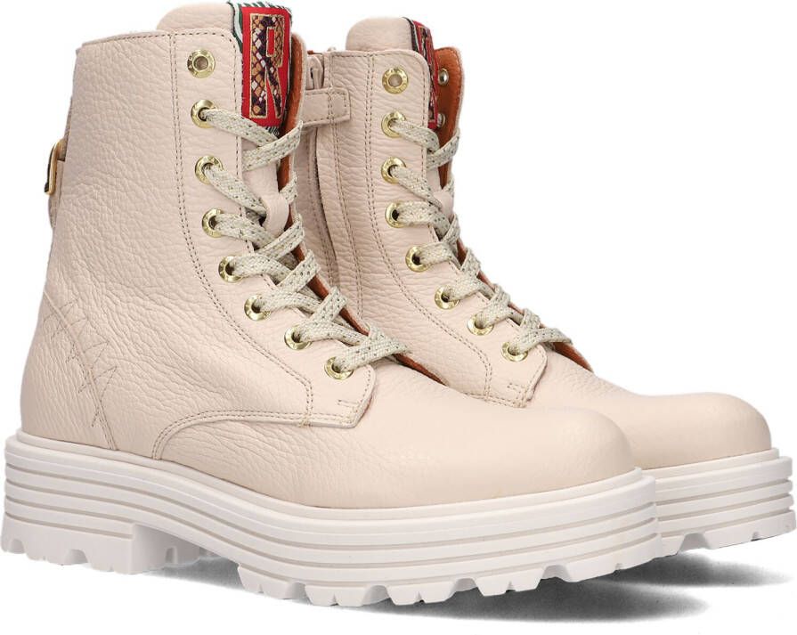 Red Rag Red-Rag 12474 Veterboots Laarzen Met Veters Meisjes Beige