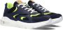 Red-Rag 13721 Lage sneakers Leren Sneaker Jongens Blauw - Thumbnail 1