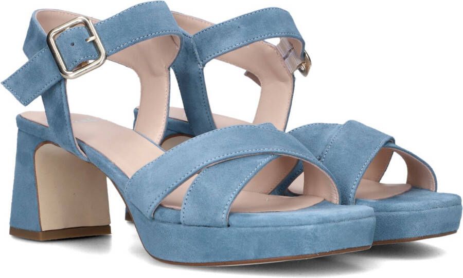 RED-RAG Sandalen Dames 78560 Maat: 42 Materiaal: Suède Kleur: Blauw
