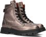 Red Rag Red-Rag 12438 Veterboots Laarzen Met Veters Meisjes Kids Brons - Thumbnail 1