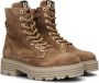 Red-Rag Red Rag 12396 713 Meisjes Veterlaars Bruin - Thumbnail 1