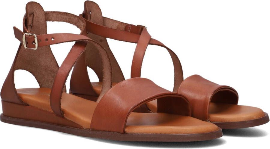 RED-RAG Sandalen Dames 79610 Maat: 42 Materiaal: Leer Kleur: Cognac