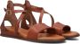 RED-RAG Sandalen Dames 79610 Maat: 42 Materiaal: Leer Kleur: Cognac - Thumbnail 1