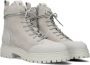 Red-Rag Red Rag 71322 Veterboots Laarzen Met Veters Dames Grijs - Thumbnail 1