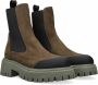 Red-Rag 76884 Chelsea boots Enkellaarsjes Dames Groen - Thumbnail 1