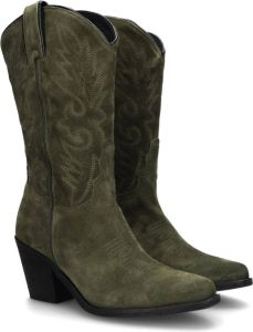 Red-Rag Red Rag 77370 Cowboylaarzen Western Laarzen Dames Groen