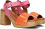 Red-Rag Dames Pumps 79570-365 Orange Oranje - Thumbnail 1