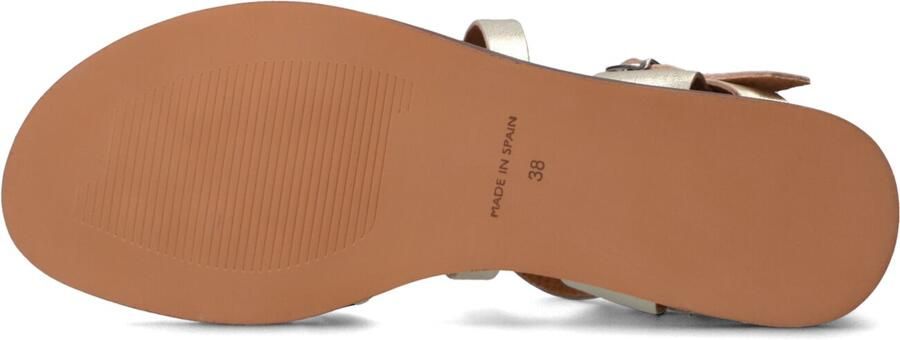 RED-RAG Sandalen Dames 79542 Tiny Wedge Maat: 43 Materiaal: Leer Kleur: Goud - Foto 5