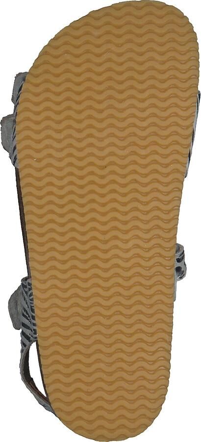 RED-RAG Zilveren Sandalen met Dierenprint | 19242 - Foto 4