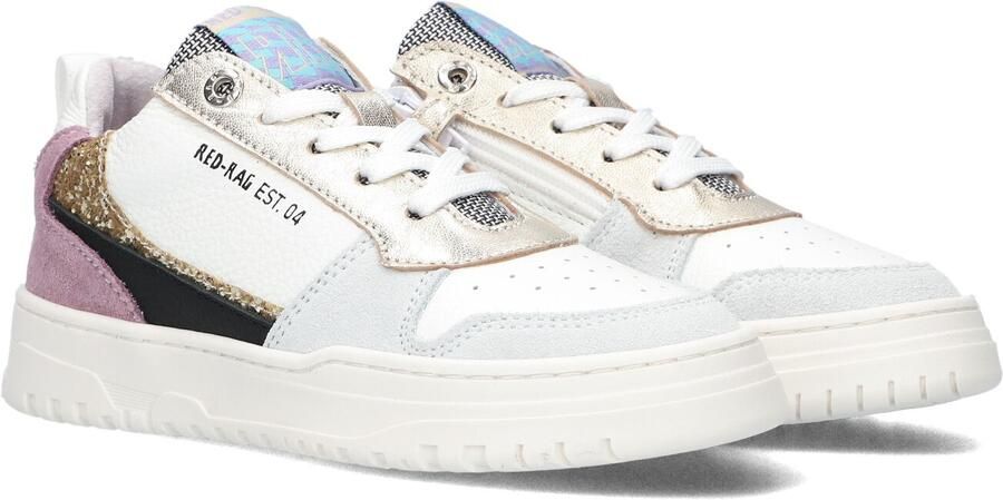 Red-Rag 11282 Sneakers Meisjes Leren Sneaker Wit