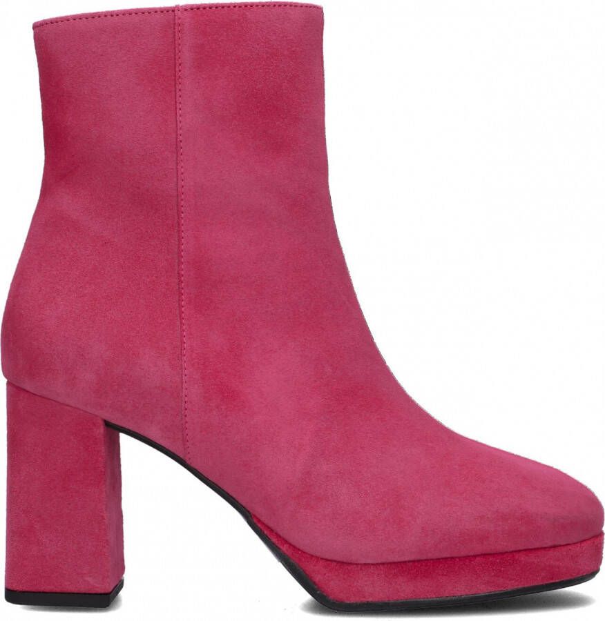 Red-Rag Red Rag 78236 Enkellaarsjes Enkelboots met rits Dames Roze